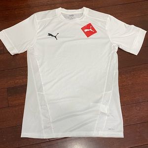White Puma T-Shirt | Youth small
